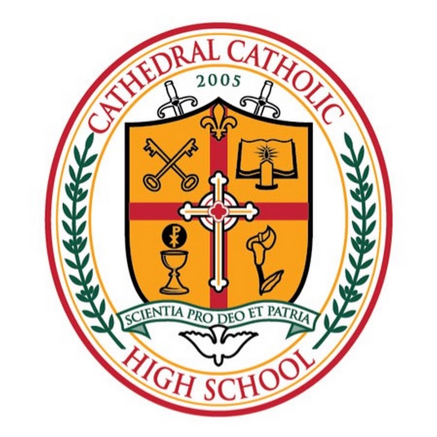 Michael Carini speaks at Cathedral Catholic High School for Career Day