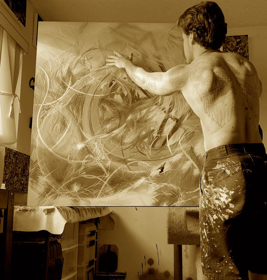 San Diego artist Michael Carini of Carini Arts