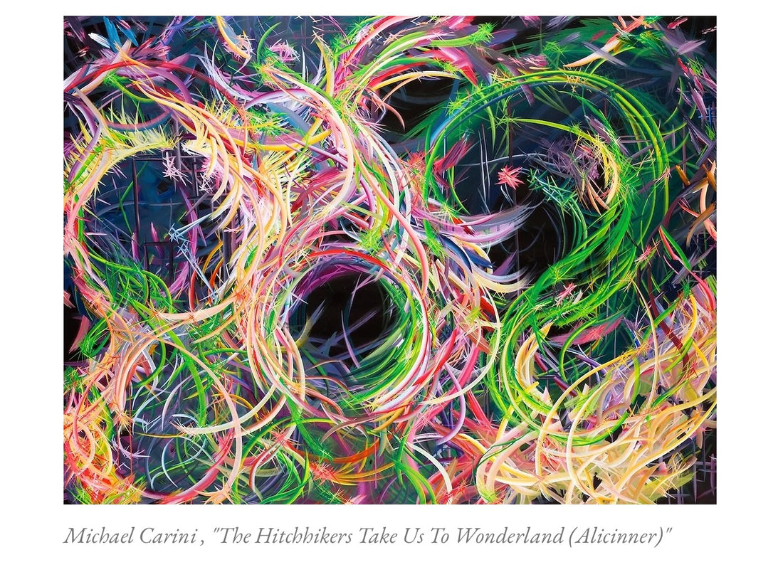 Michael Carini featured in Miami Living Magazine to highlight upcoming exhibition at OMSA leading into Art Basel and Art Miami for Miami Art Week