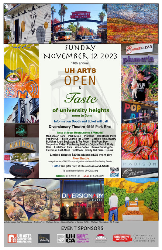 Michael Carini and Carini Arts are having an open studio for the UHarts Open