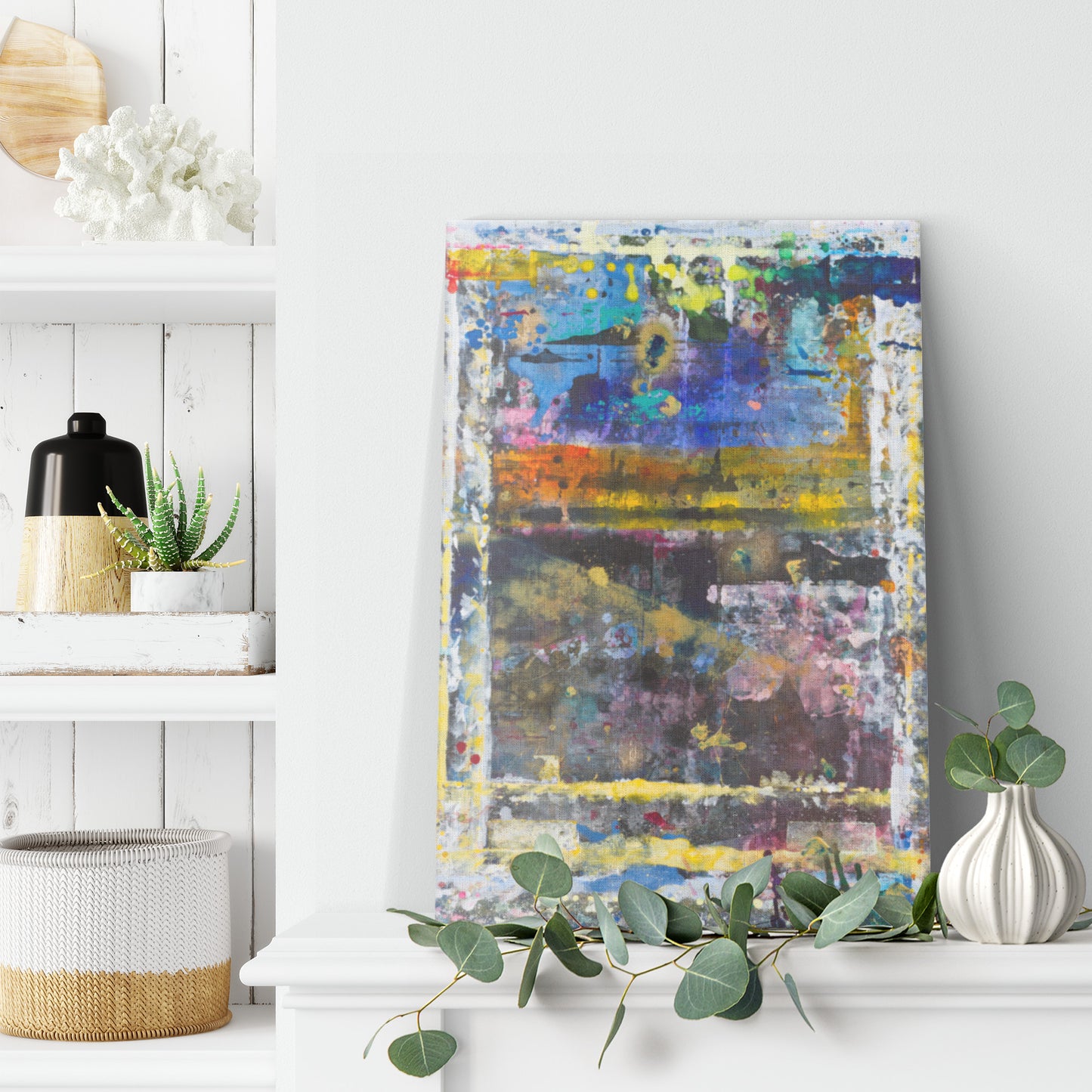 Newport Beach art and decor by abstract artist Michael Carini of Carini Arts