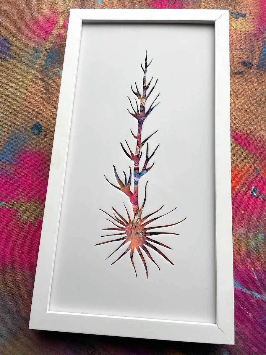 Michael Carini signature acrylic alchemy icon paintings