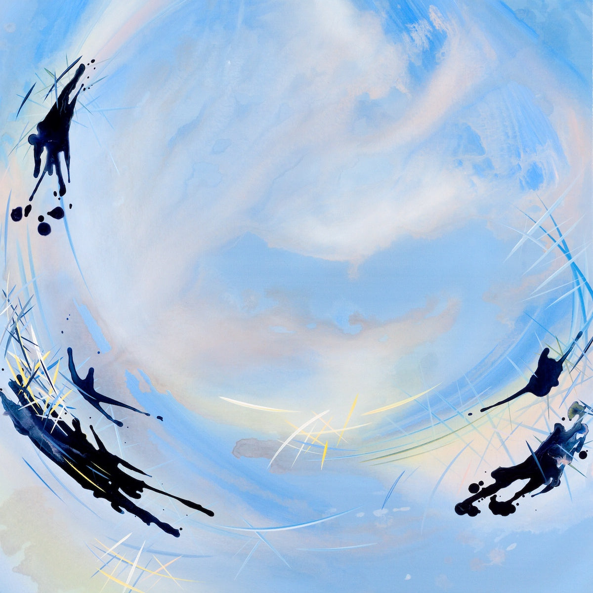 beautiful scenic abstract art by socal artist Carini