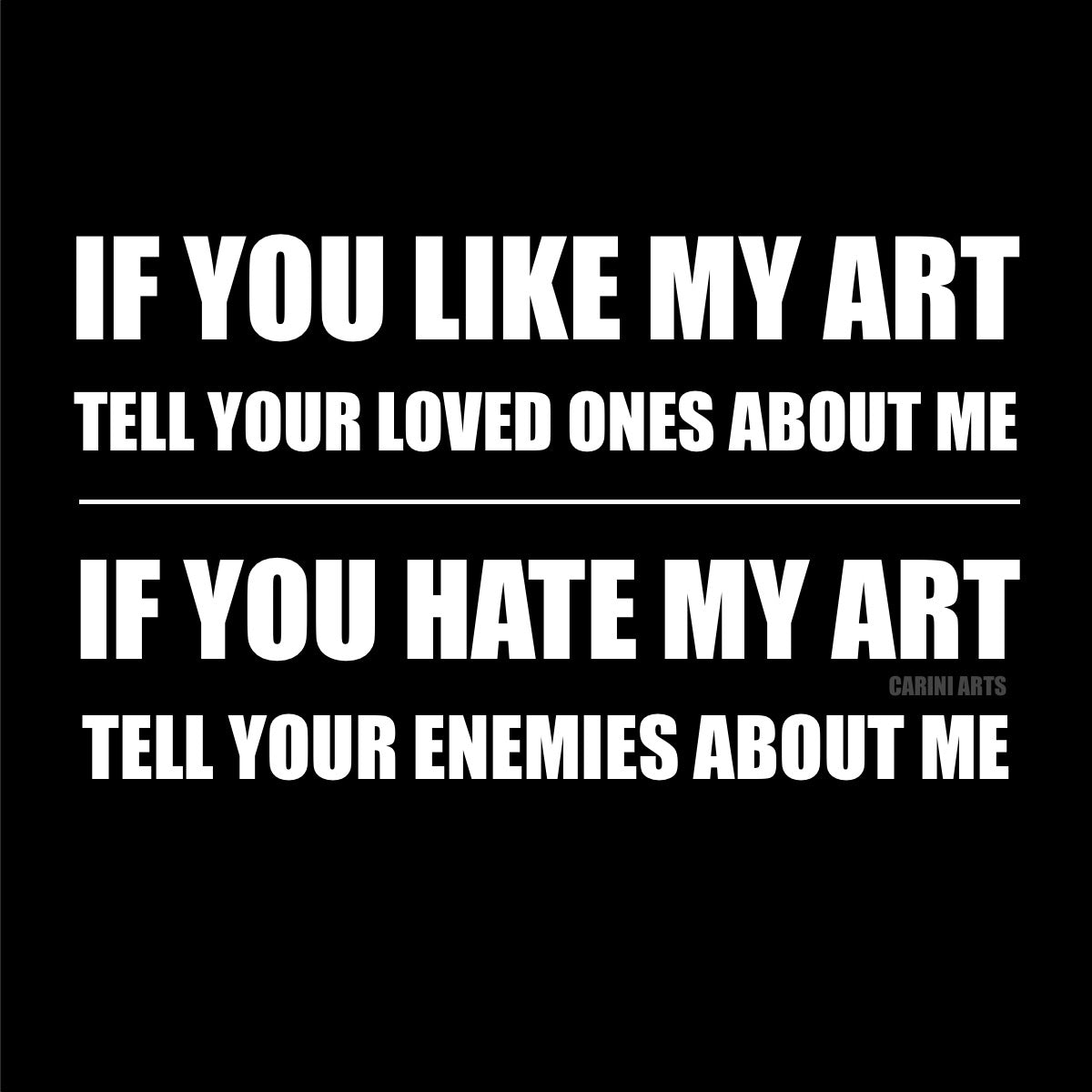 Michael Carini has some awesome art quote hoodies and apparel for artists