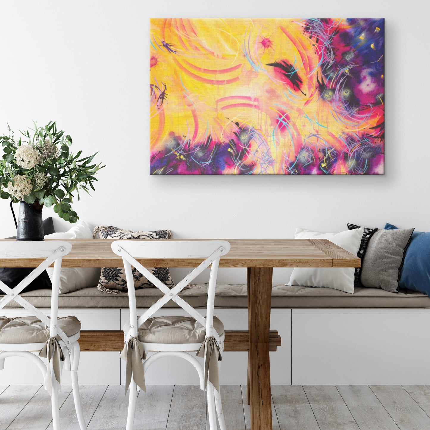 Santa Fe art and decor by abstract artist Michael Carini
