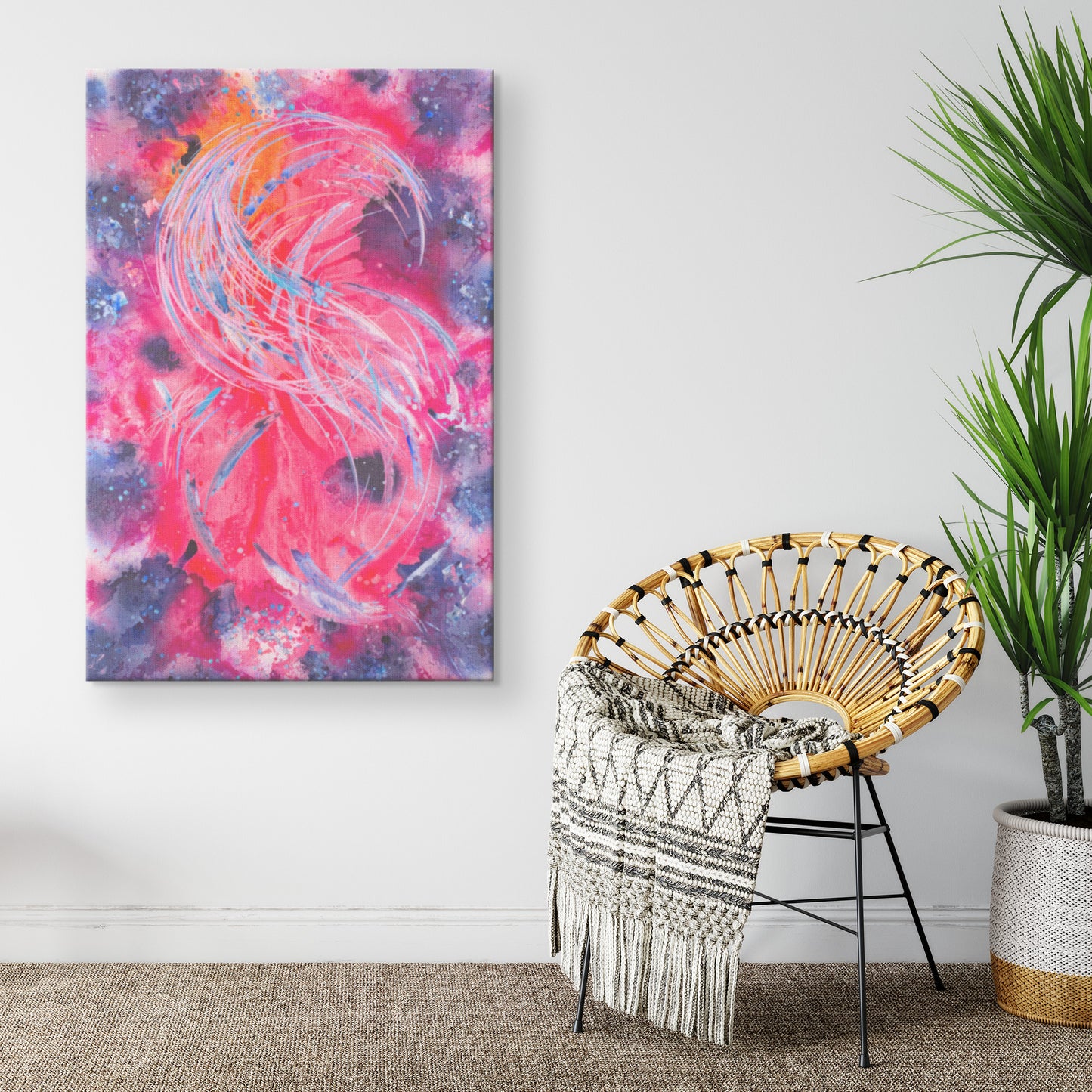 Michael Carini beautiful abstract paintings