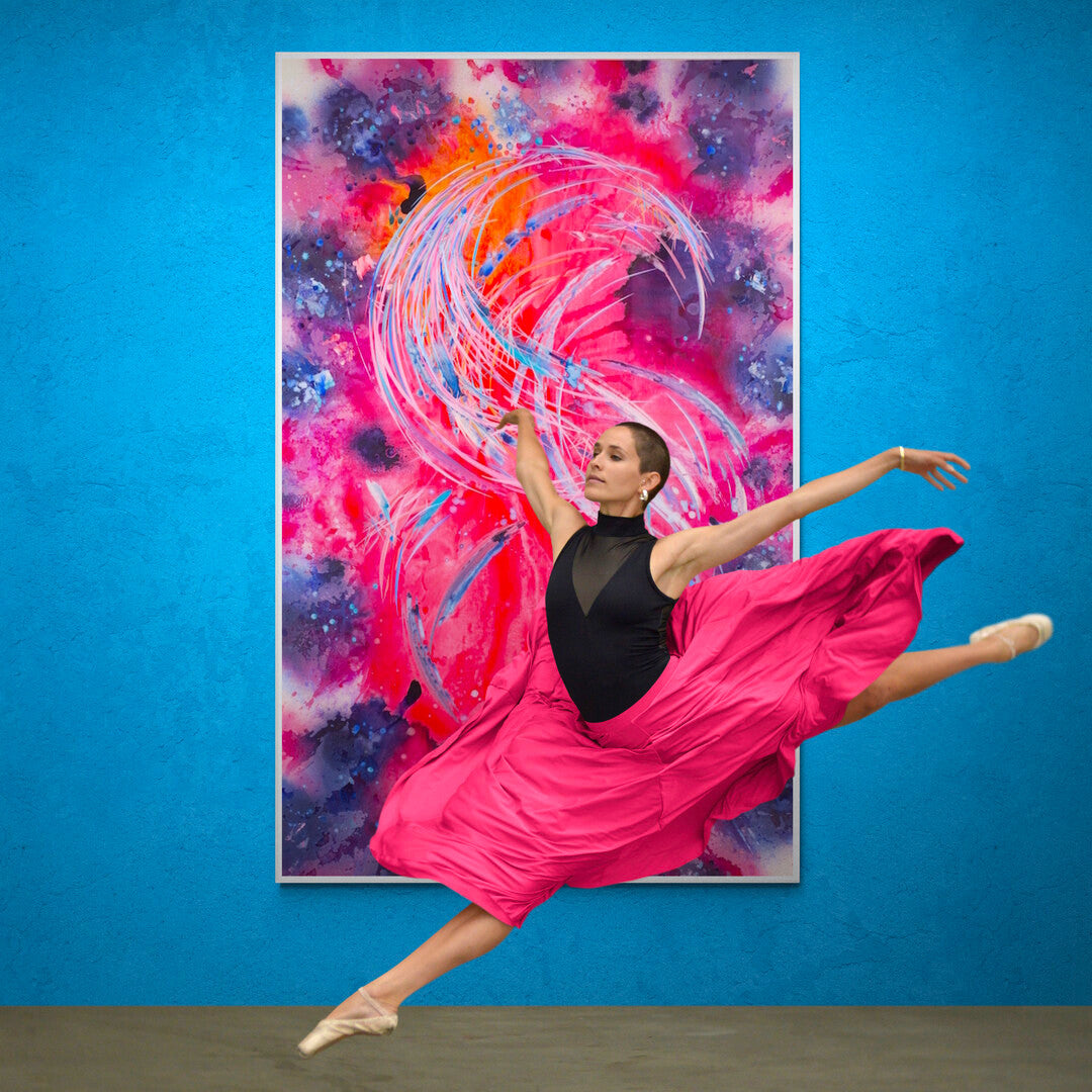Hollywood art and decor by trending artist Michael Carini of Carini Arts