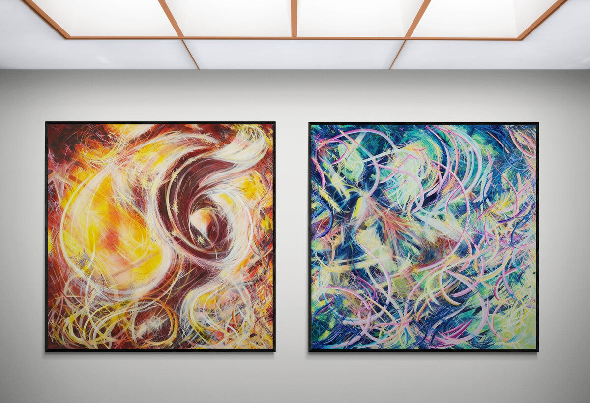Contemporary Fine Art Gallery La Jolla art by local artist Michael Carini of Carini Arts