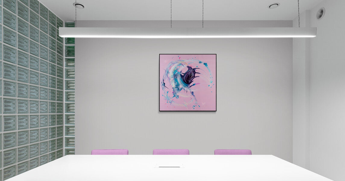 Newport Beach contemporary fine art by gallery and corporate artist Michael Carini of Carini Arts