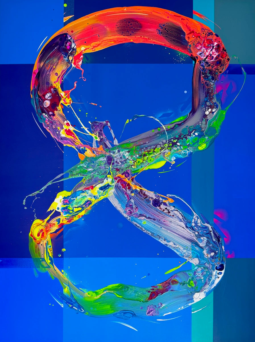 Michael Carini contemporary abstract painting and gallery art in Los Angeles