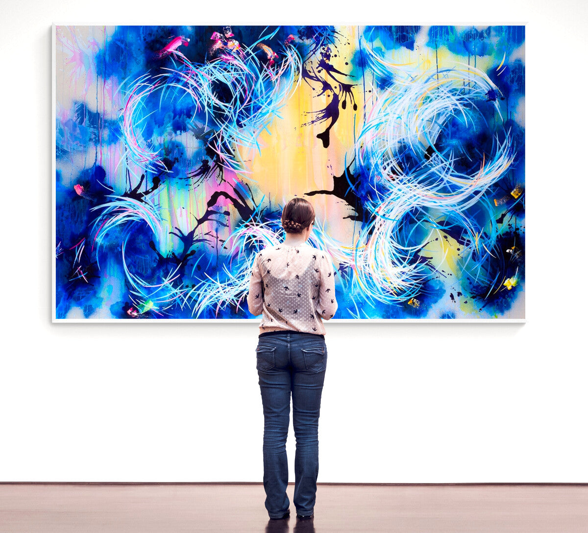 Oceanside art and decor by contemporary abstract artist Michael Carini of Carini Arts