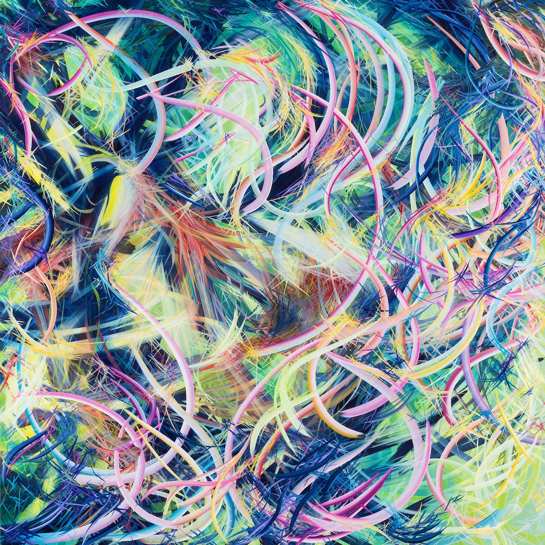 beautiful scenic contemporary abstract paintings in La Jolla by contemporary gallery artist Michael Carini of Carini Arts
