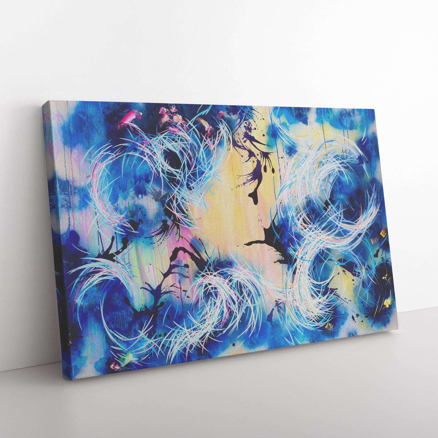 stunning abstract canvas art by contemporary artist Michael Carini