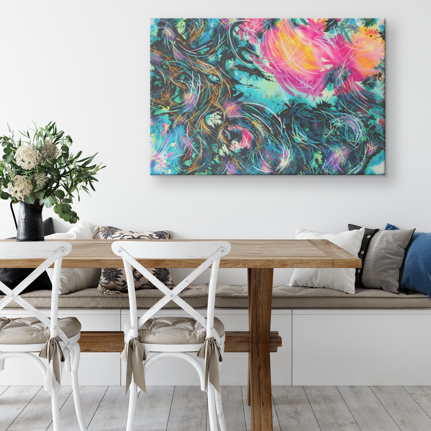 luxury art and decor by Florida abstract artist Michael Carini