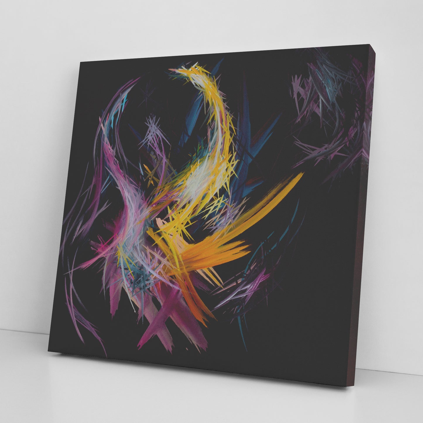 Michael Carini phoenix rising painting inspired by missing friend Deanne Hastings