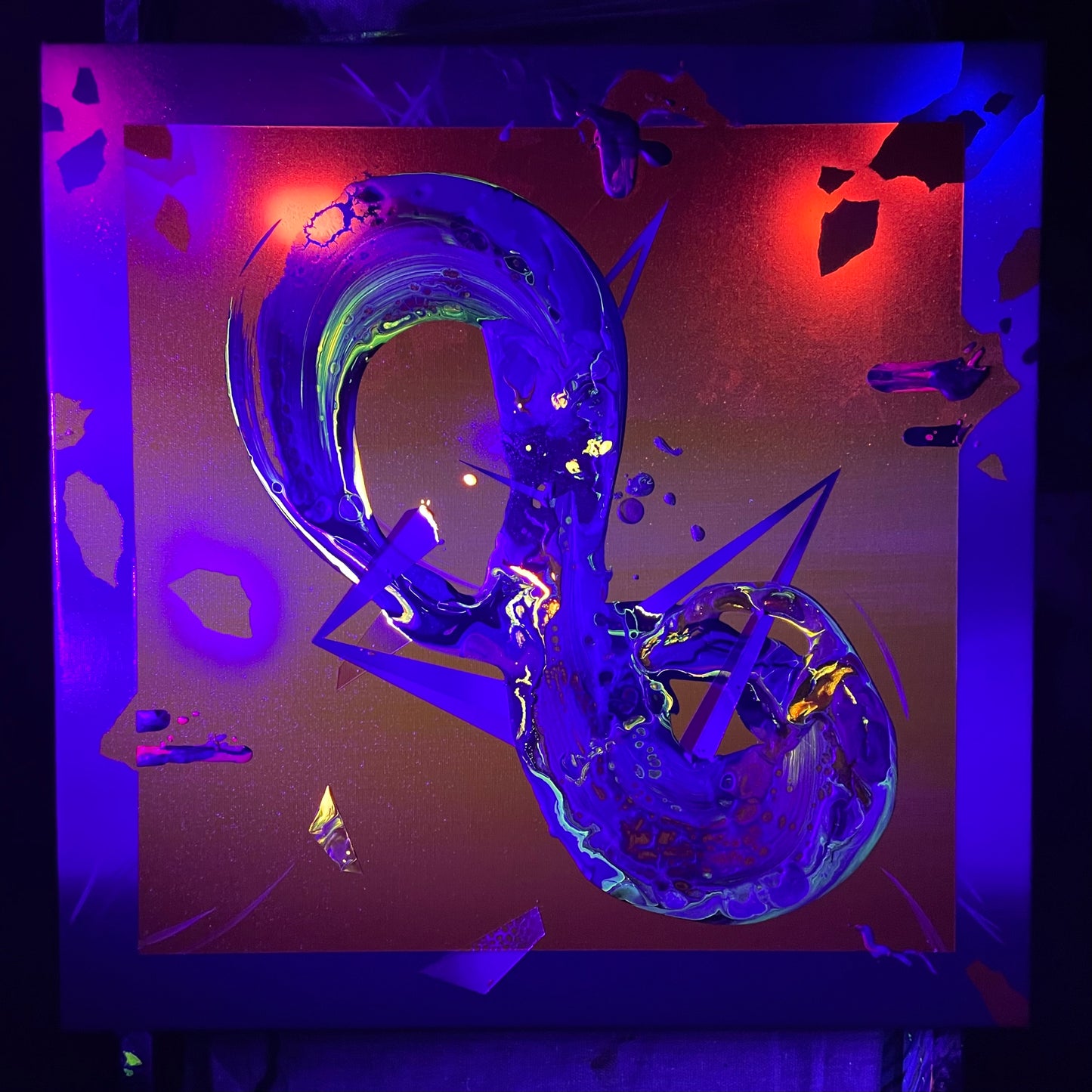 the best abstract art by trending artist Michael Carini of Carini Arts in Southern California