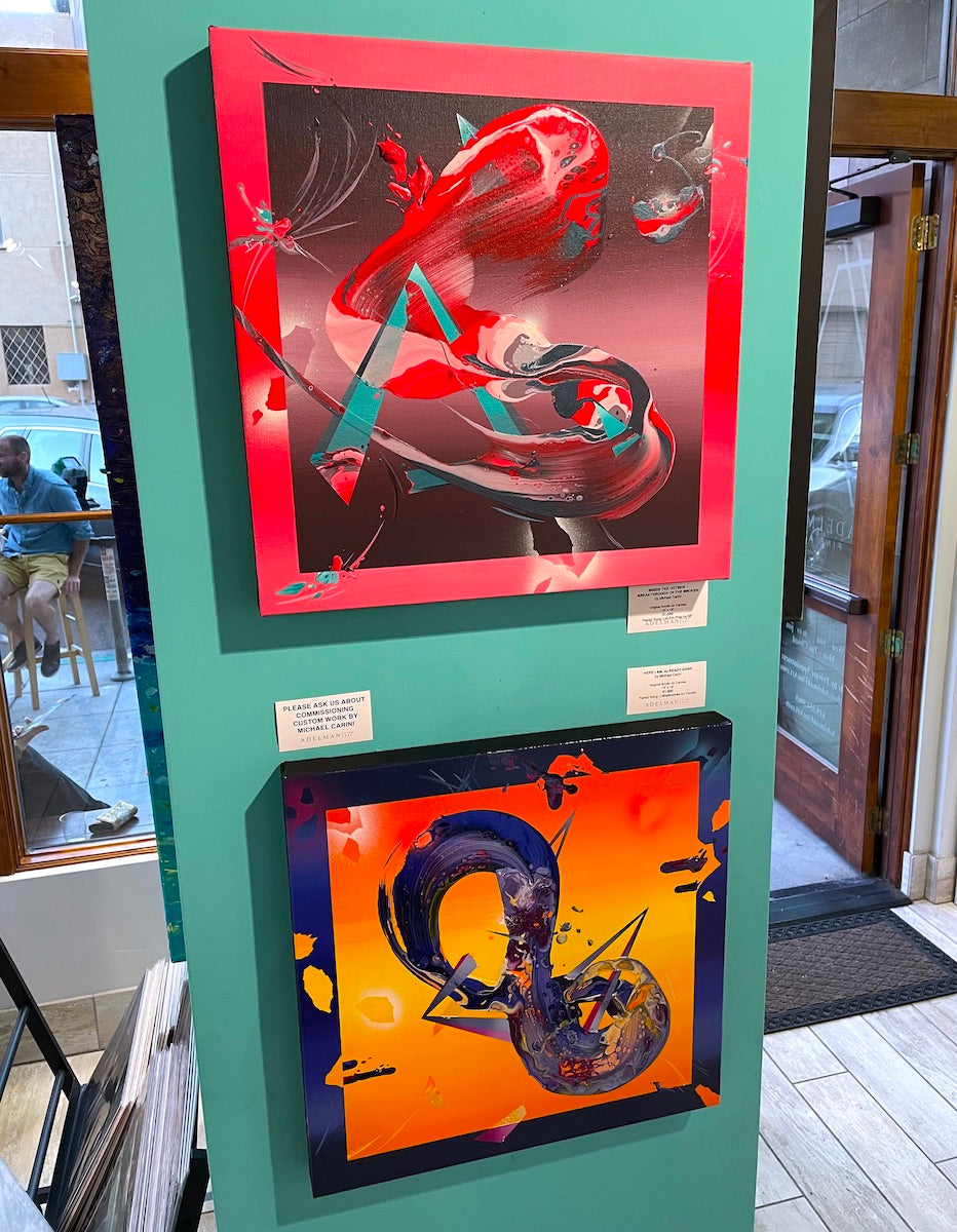 corporate art and decor by abstract artist Michael Carini