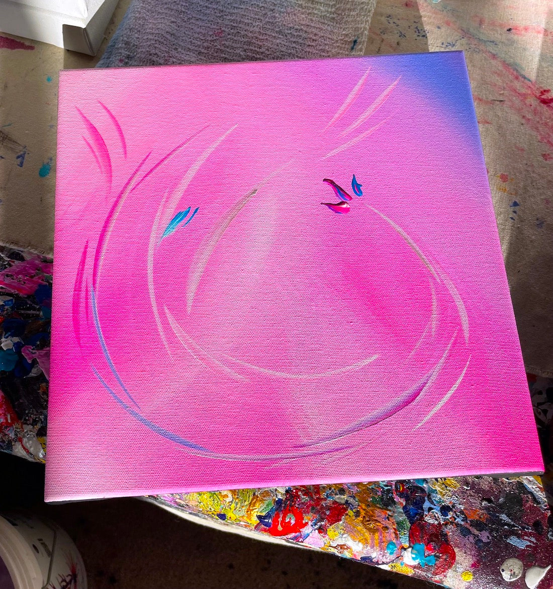 Michael Carini phoenix rising paintings