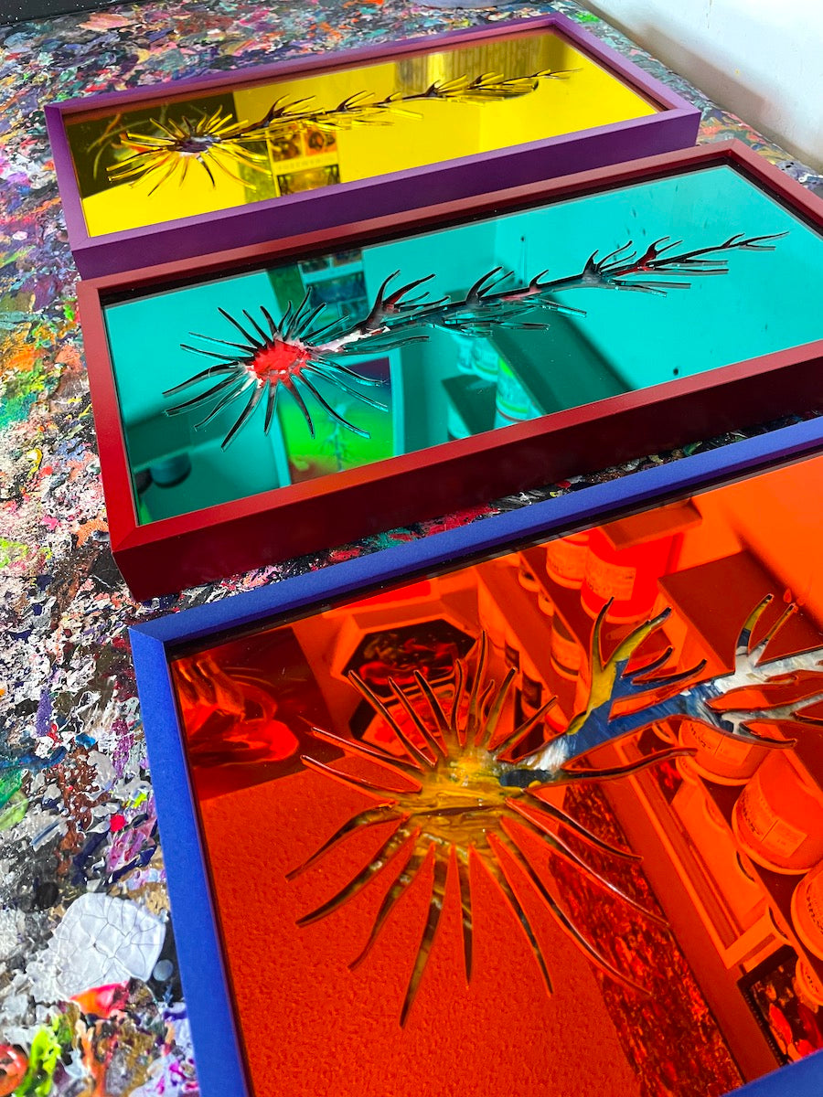 Acrylic Alchemy and using your pain to fuel your dream - this is the art of Acrylic Alchemy