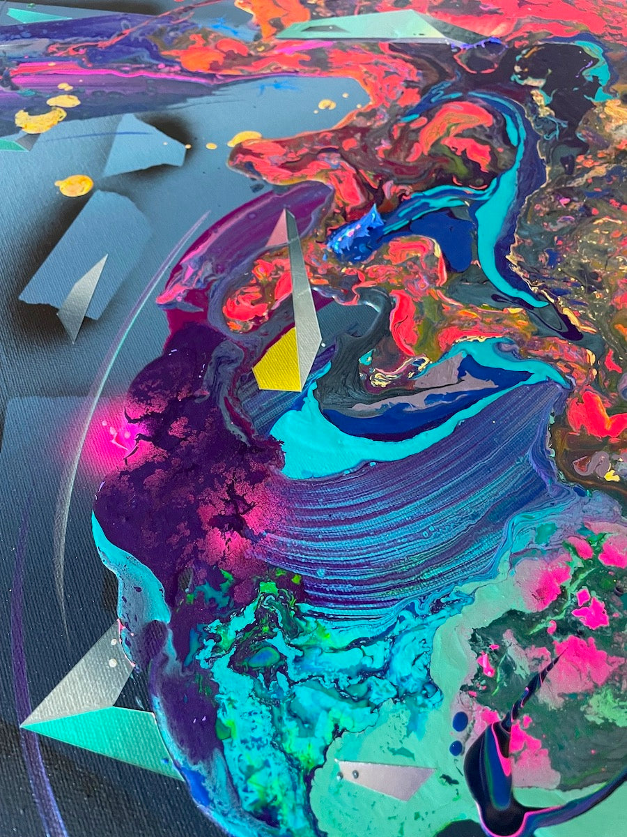 contemporary abstract artist Michael Carini beautiful art for sale