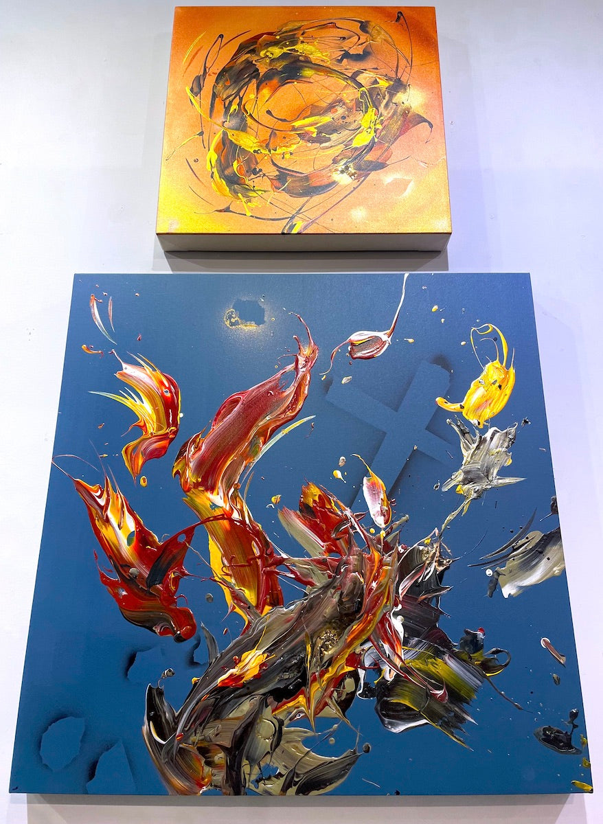 stunning gallery art by Southern California artist Michael Carini of Carini Arts