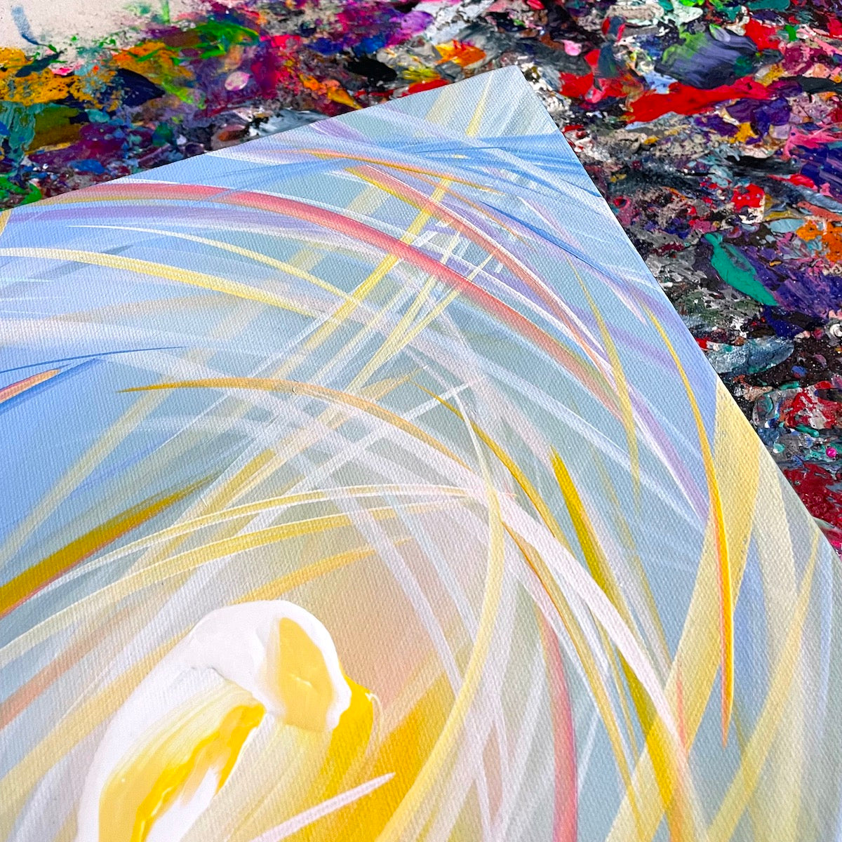 beautiful Miami art and decor by contemporary gallery artist Carini of Carini Arts