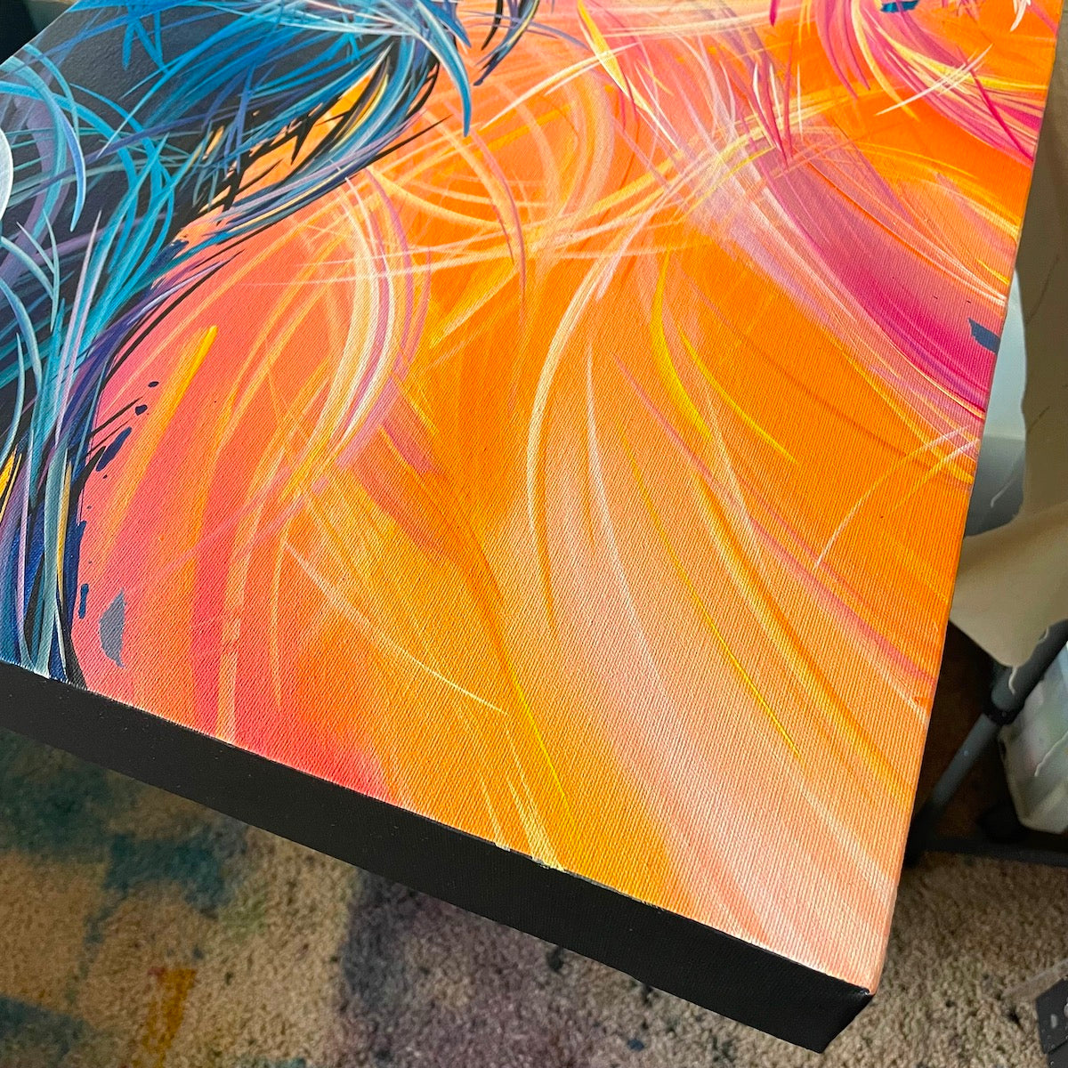 beautiful sunset painting by Southern California artist Michael Carini of Carini Arts