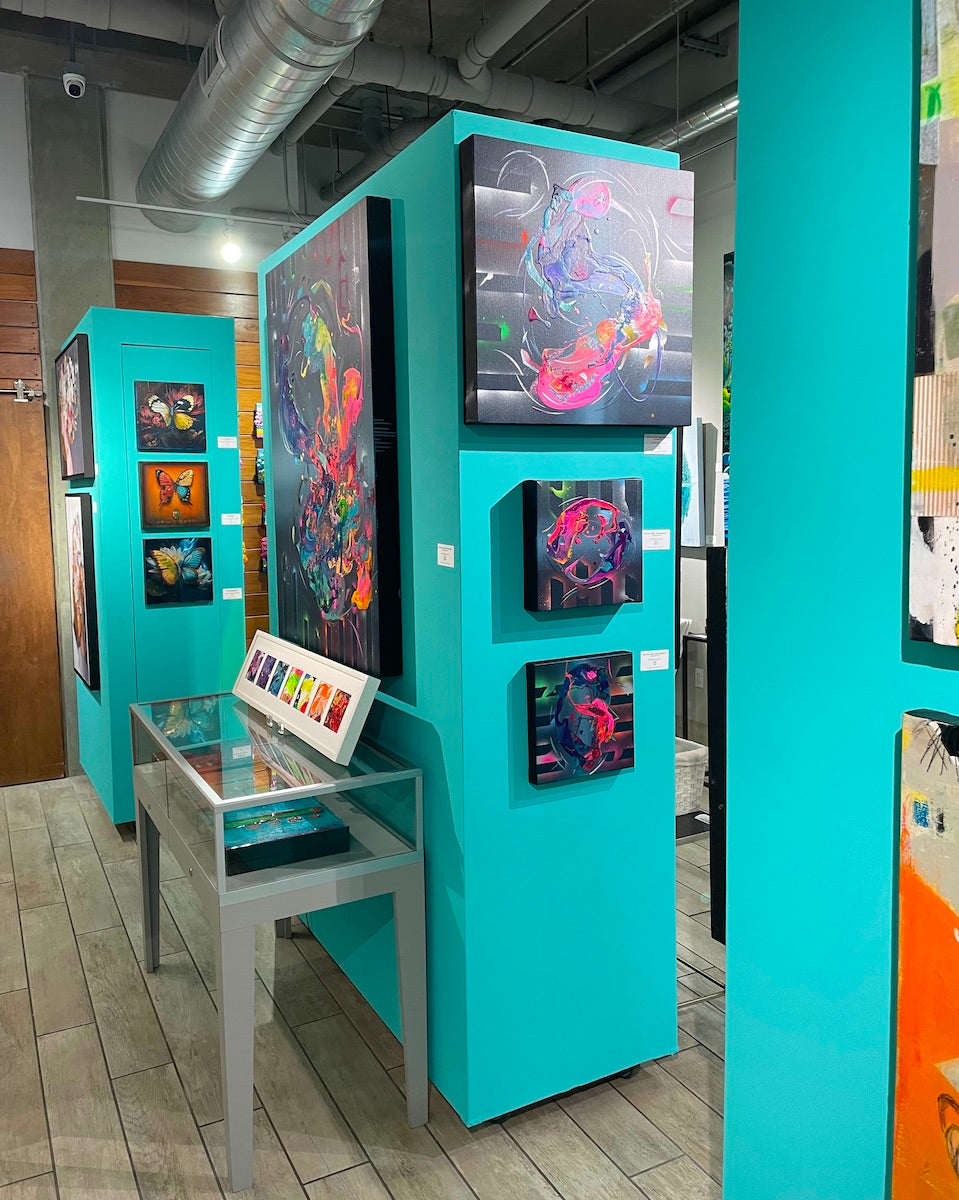 Michael Carini trending abstract artist in Socal