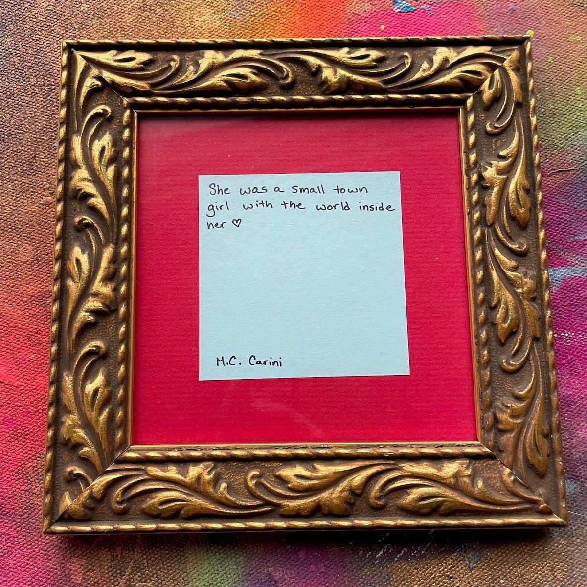 Michael Carini #mostlyforher poems