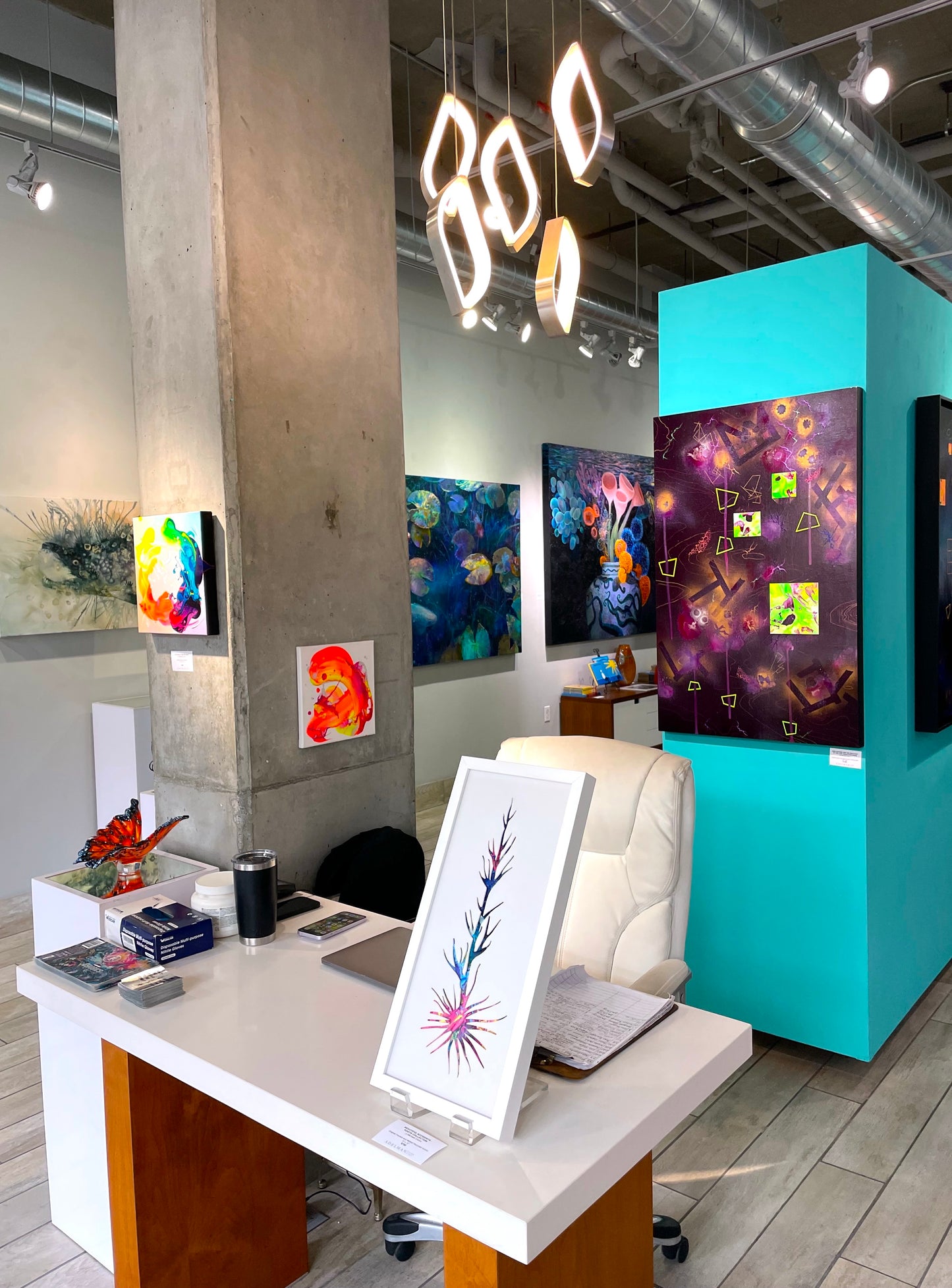stunning abstract art for sale by Michael Carini of Carini Arts