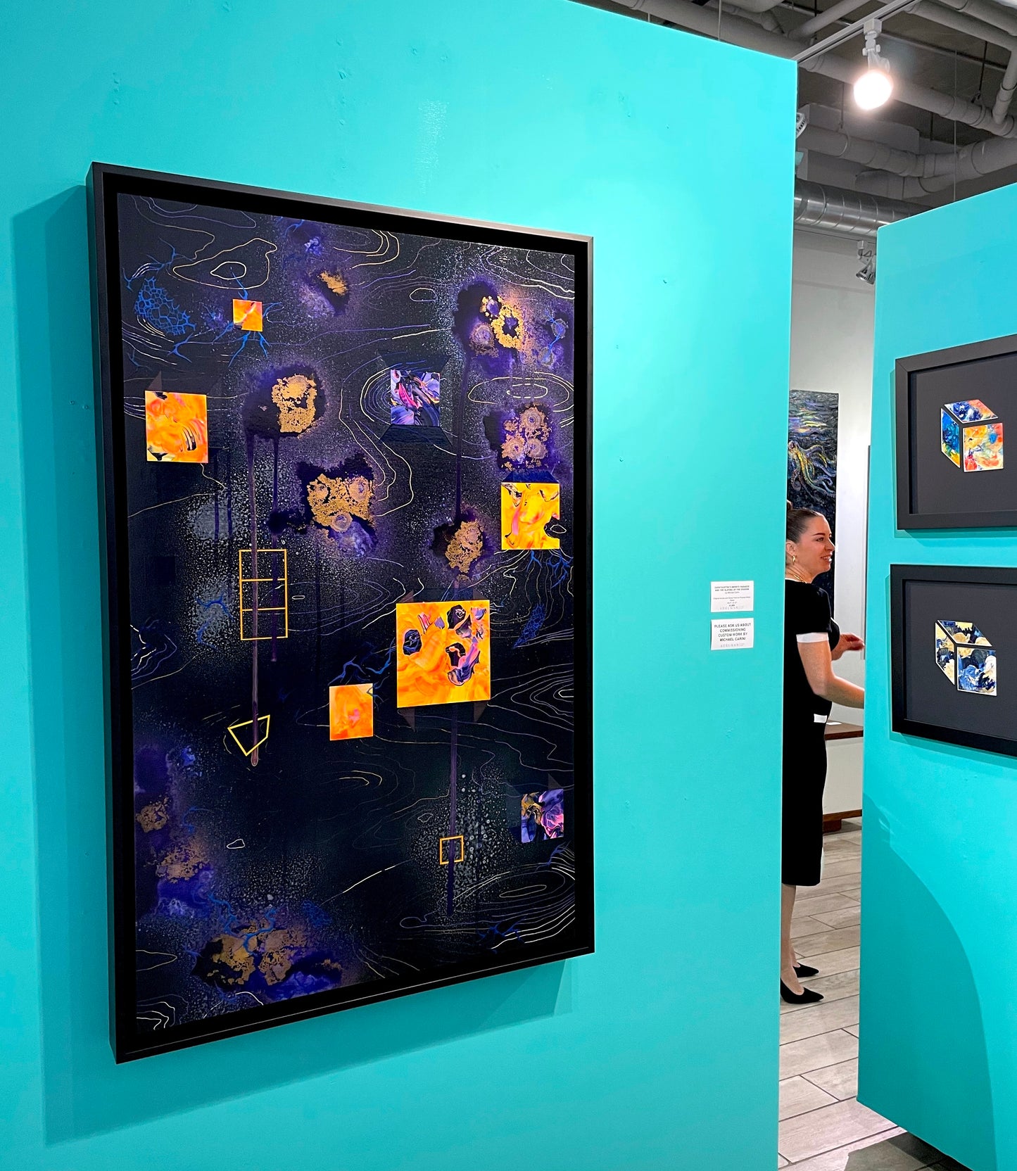 luxury gallery art by Southern California artist Michael Carini