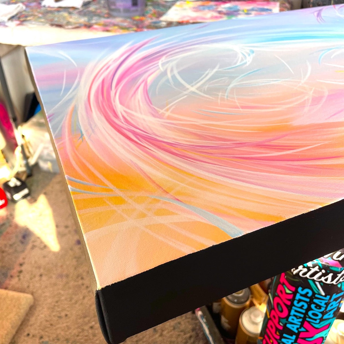 socal abstract artist Michael Carini