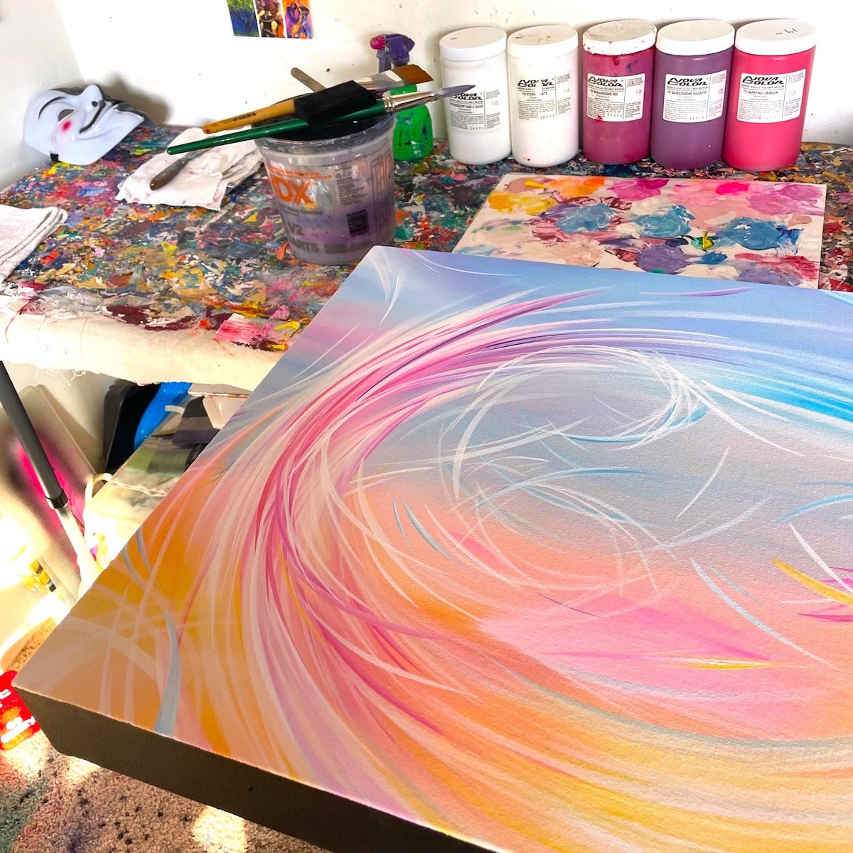 Michael Carini signature brushstroke