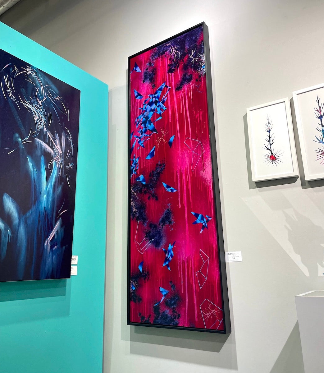stunning abstract art by contemporary artist Michael Carini