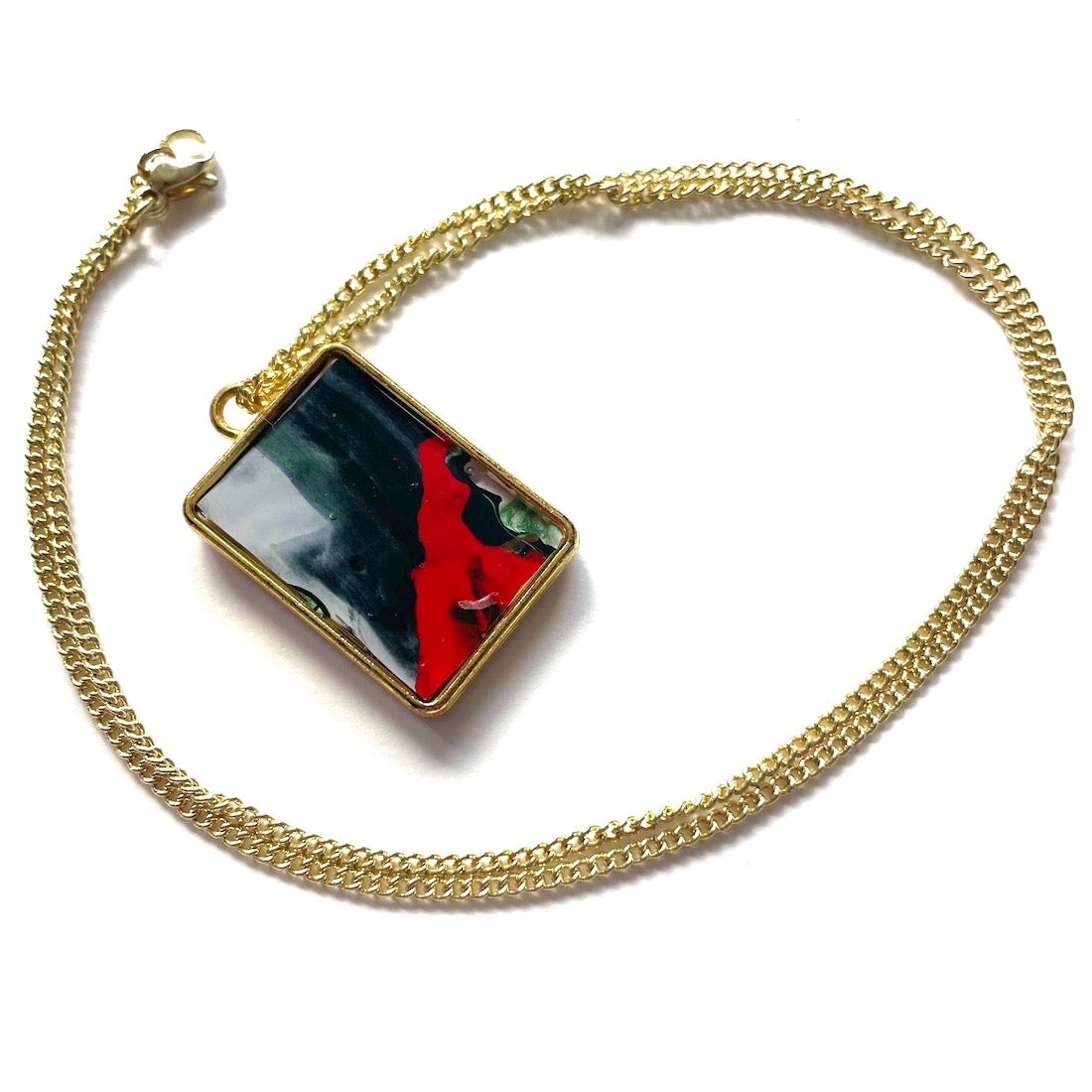 jewelry made from paint palette