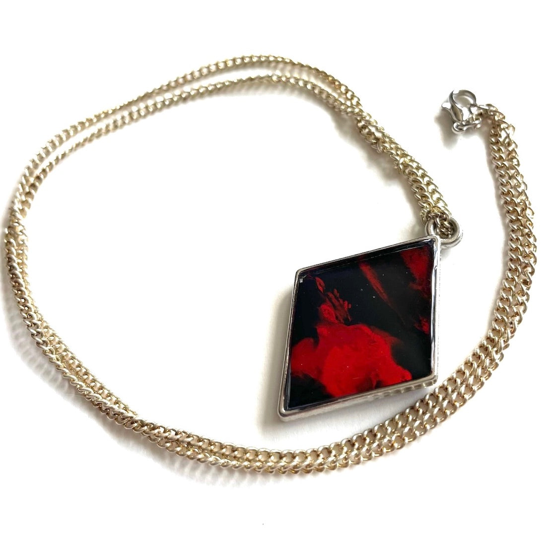 Michael Carini jewelry is made from recycled paint