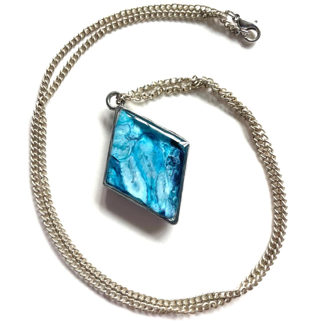 art jewelry from paint palettes