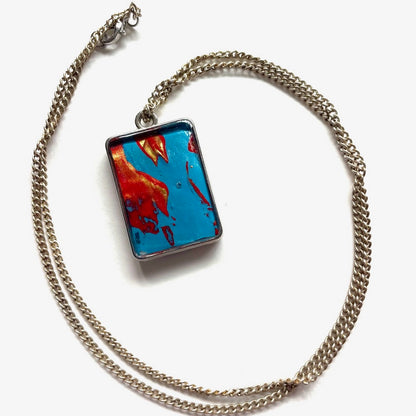 Carini Arts recycled jewelry from paint palette