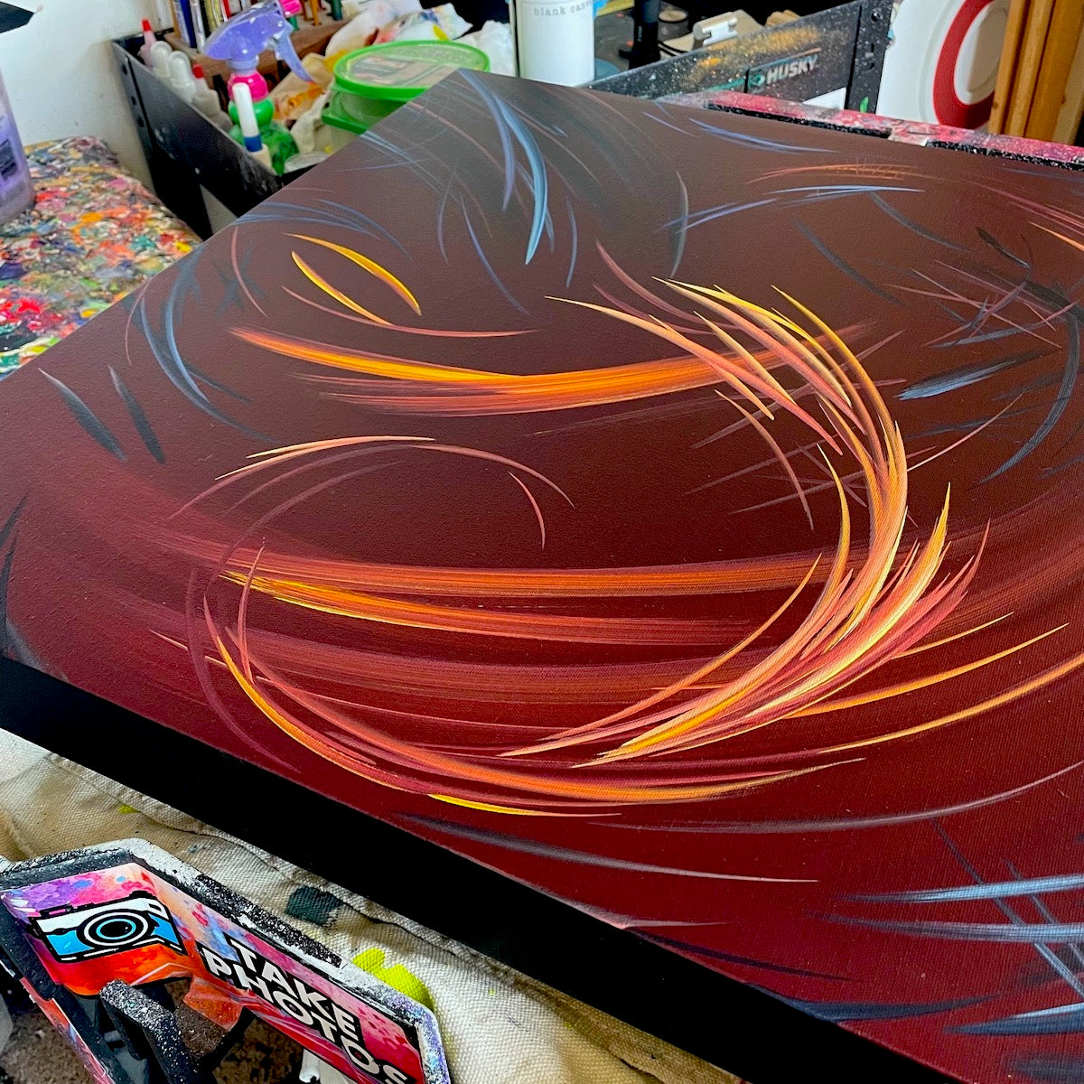 stunning contemporary abstract art by Michael Carini