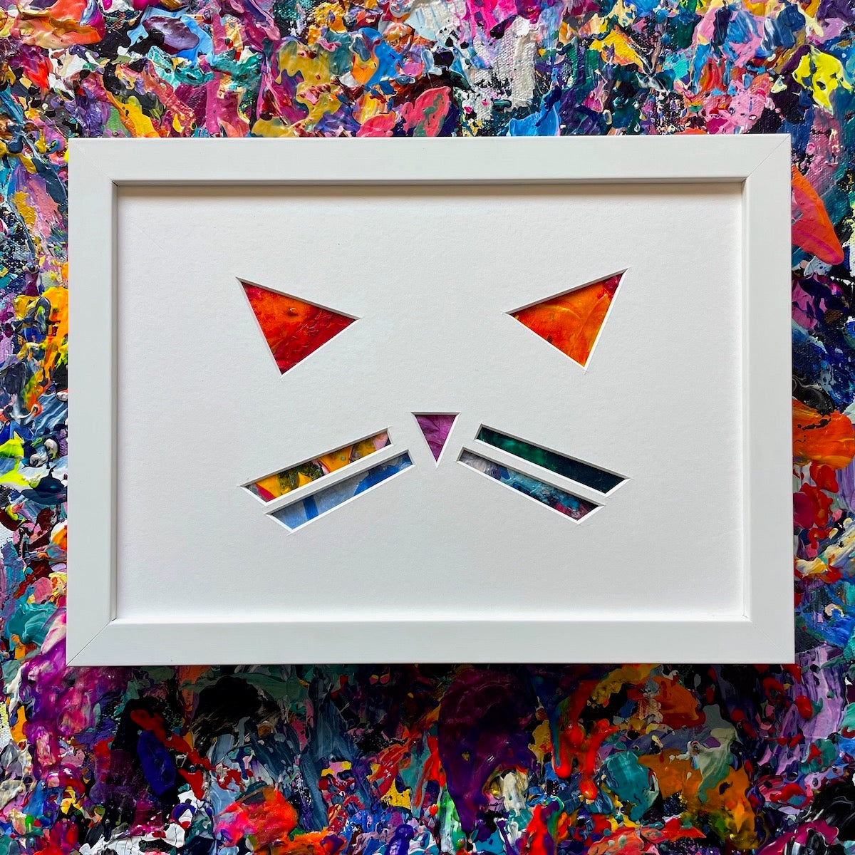 Michael Carini has cool cat paintings for cat lovers