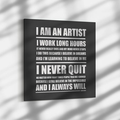 the best canvas decor and quote art for artists