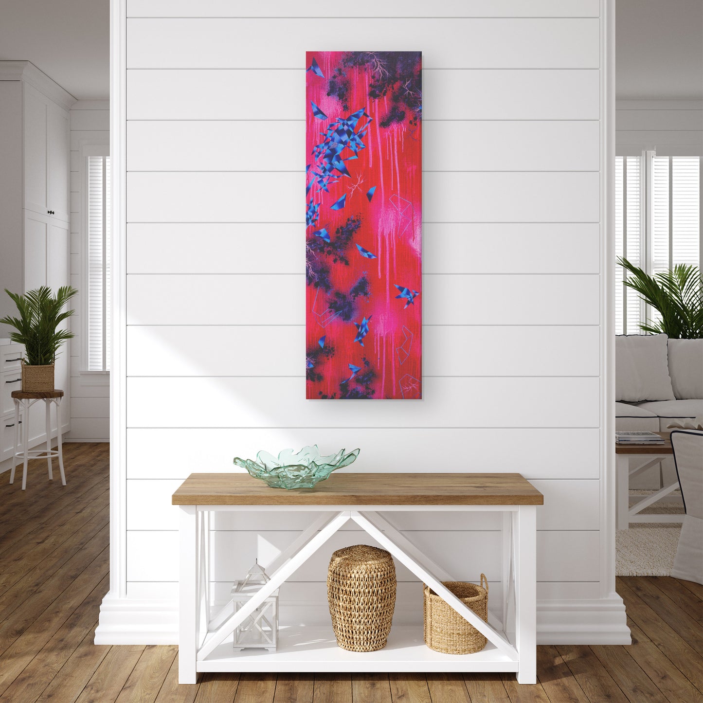 stunning abstract artwork by San Diego artist Michael Carini of Carini Arts