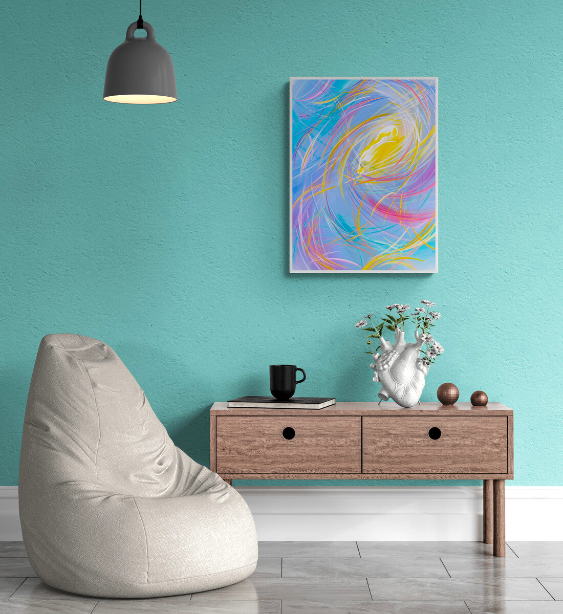 Beverly Hills art and decor by Michael Carini