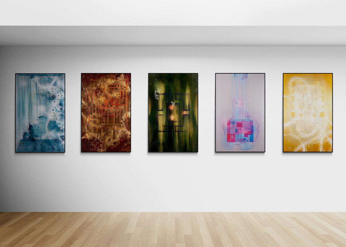 Laguna contemporary fine art by gallery artist Michael Carini of Carini Arts