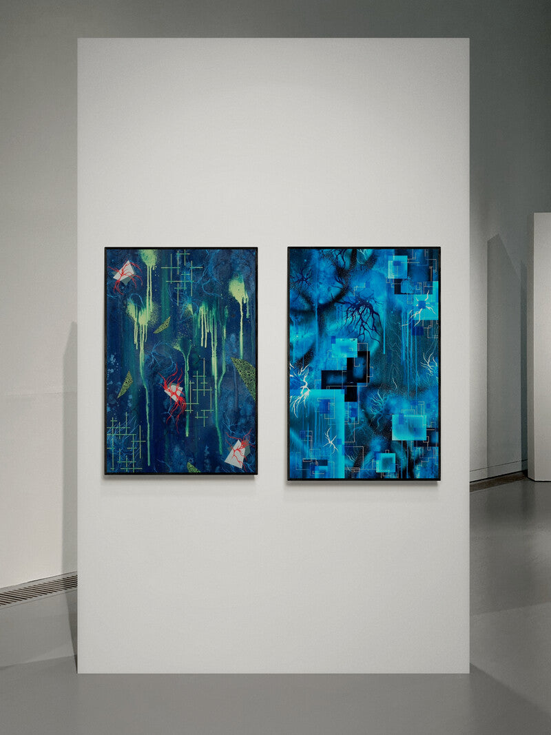 Los Angeles contemporary fine art by contemporary fine art gallery artist Michael Carini of Carini Arts