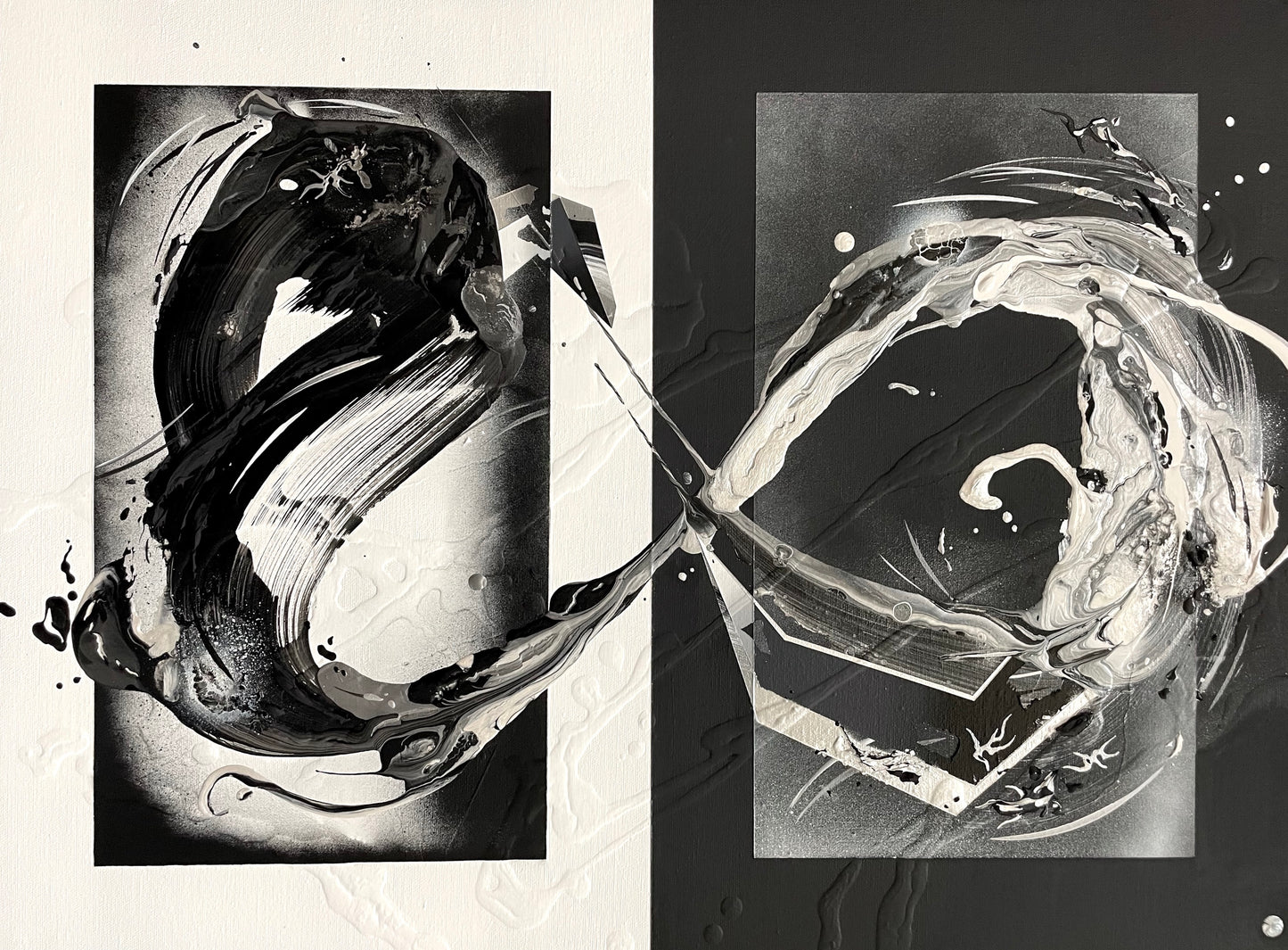 contemporary abstract artwork for sale by San Diego artist Michael Carini