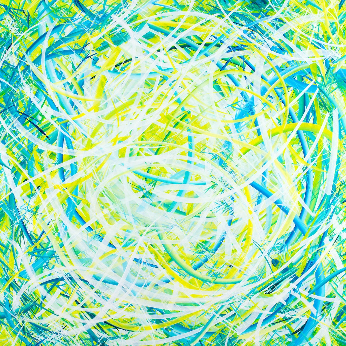 light and airy abstract art and decor from Michael Carini