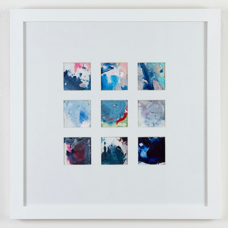 Beautiful Accidents Palettes (Matted Pieces) - Original Paintings **