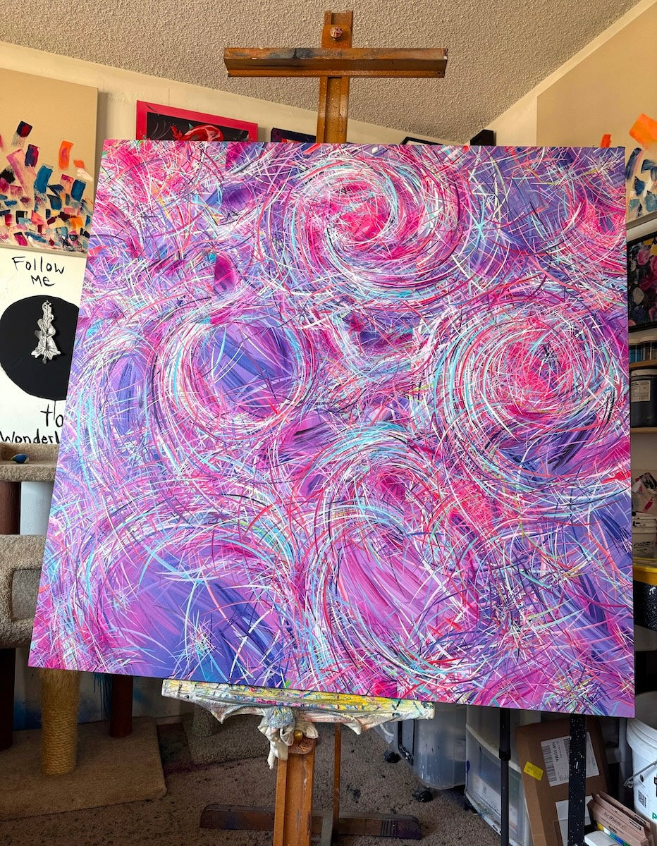 The most unique abstract artwork by contemporary artist Michael Carini