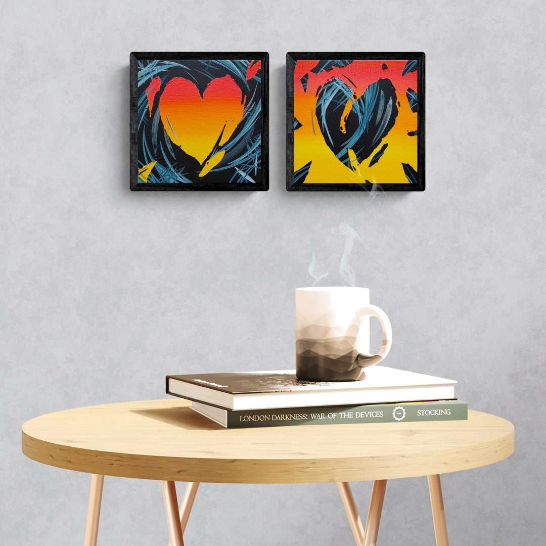Beautiful original contemporary abstract art and acrylic paintings by artist Michael Carini in Carlsbad